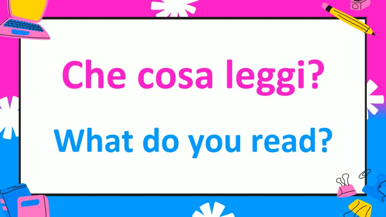 Learn 300+ Important Italian WHO, WHAT, WHEN and WHERE Questions in Just THREE or FOUR Words!