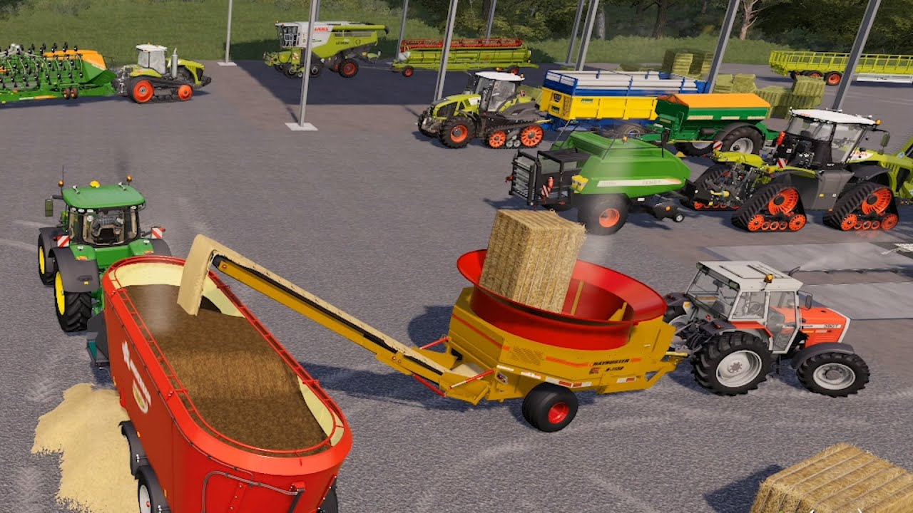 Shamrock Valley #12 | Farming Simulator 19 Timelapse | Straw, Cow Feed | FS19 Timelapse