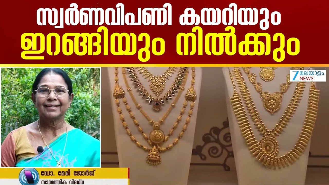 Today's Gold Price Hike | നിലവിലെ സാഹചര്യത്തിൽ ആലോചിച്ച് മാത്രം സ്വർണംവാങ്ങുകയും വിൽക്കുകയും ചെയ്യണം