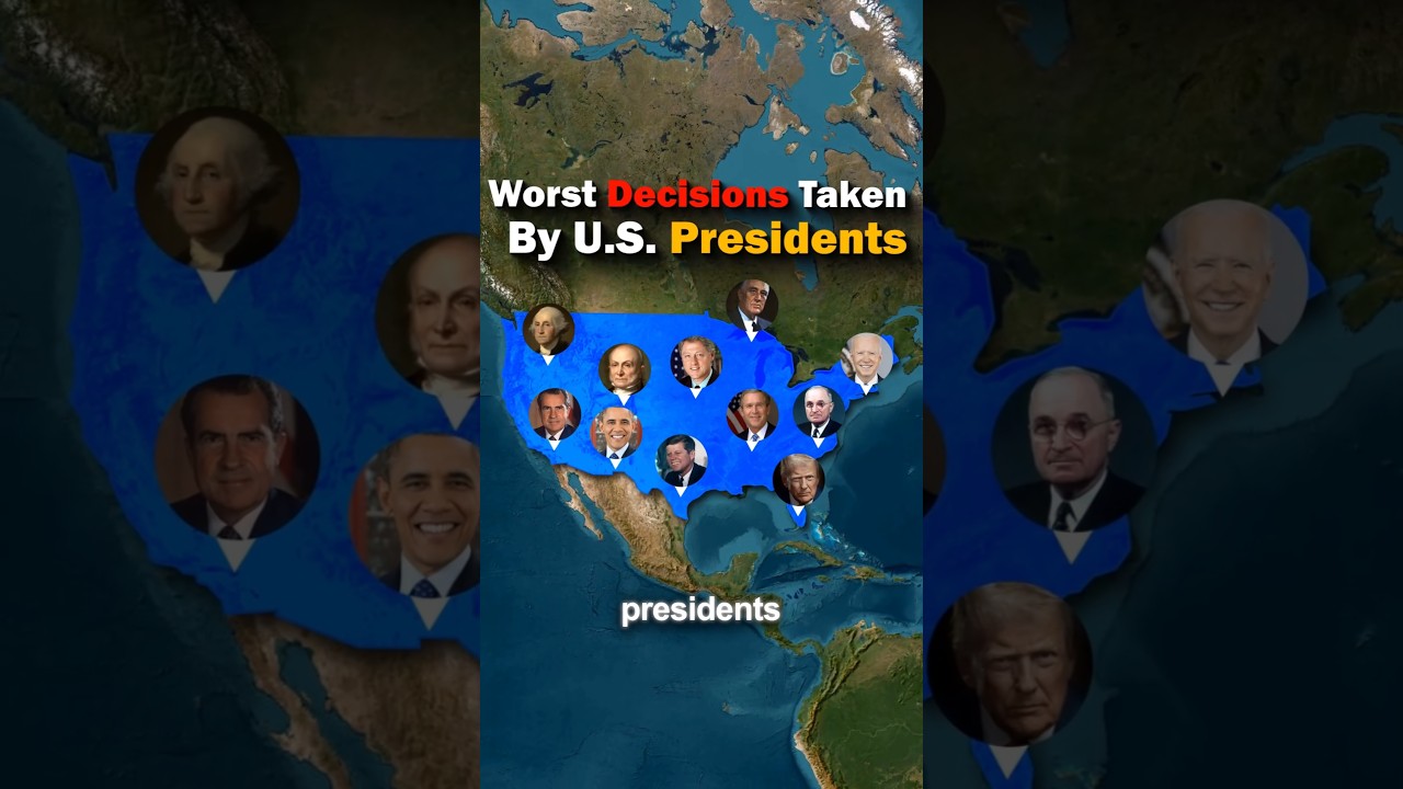 worst decisions ever taken by U.S. presidents