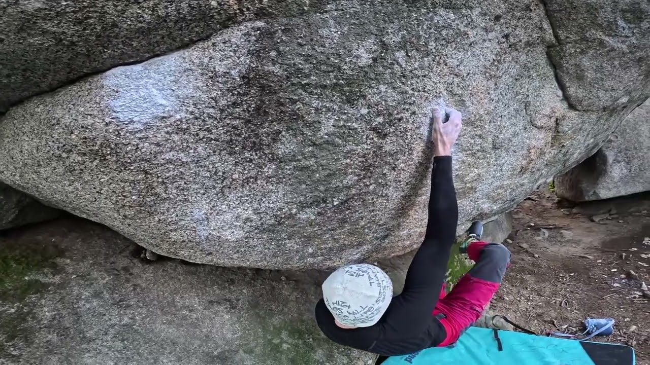 Atacao de Nemours 7B+ Boulder El Escorial