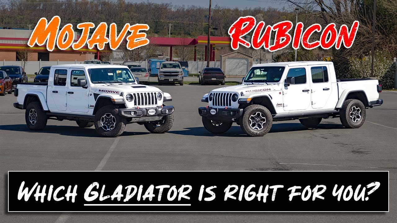 Стоит ли покупать Jeep Gladiator Rubicon или Jeep Gladiator Mojave?