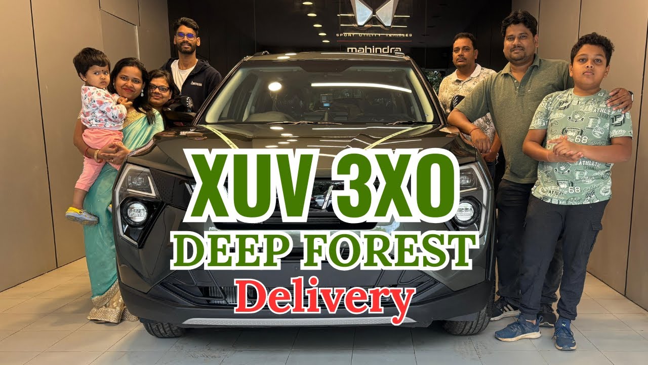 XUV 3XO Delivery Video | Bangalore | AX5 PMT | Mahindra