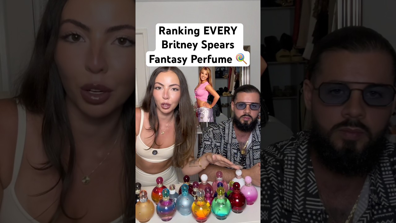 Ranking Every Britney Spears Fantasy Perfume 🧁🧚🏻&zwj;♀️🍭 #perfume #britneyspears