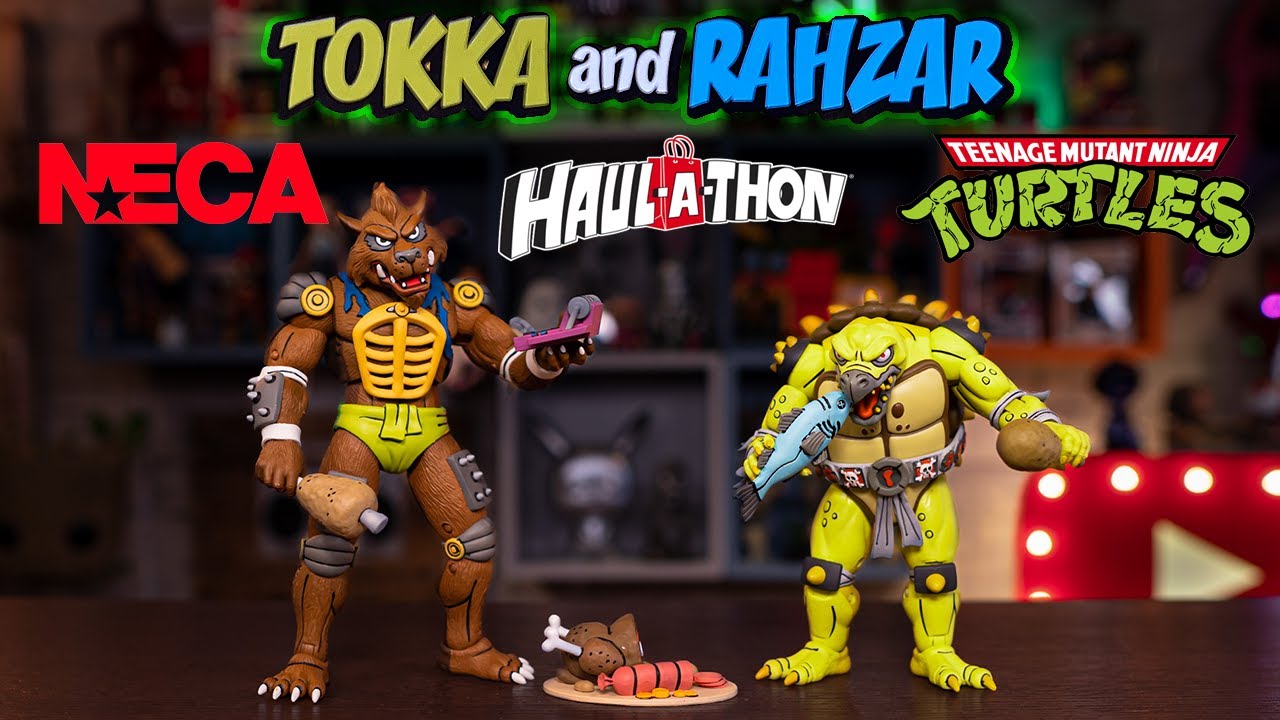 NECA | Tokka and Rahzar TMNT Cartoon Haulathon Review!