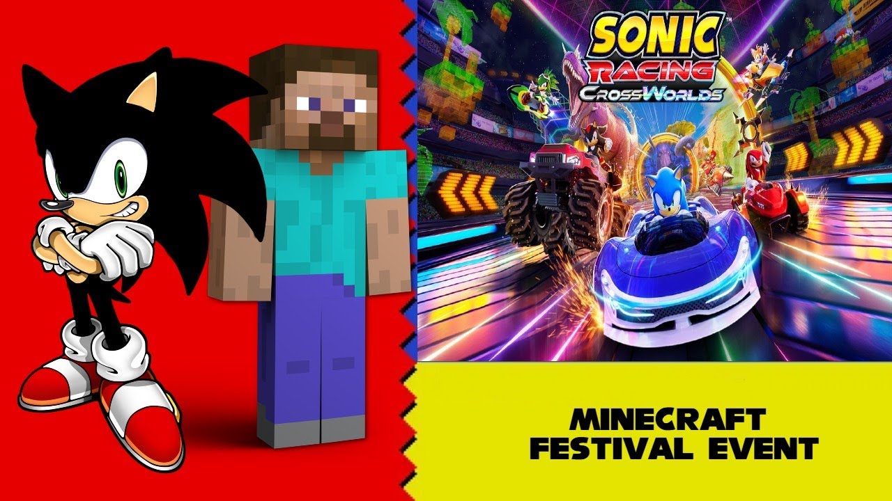 Sonic Racing CrossWorlds: Minecraft Festival Event