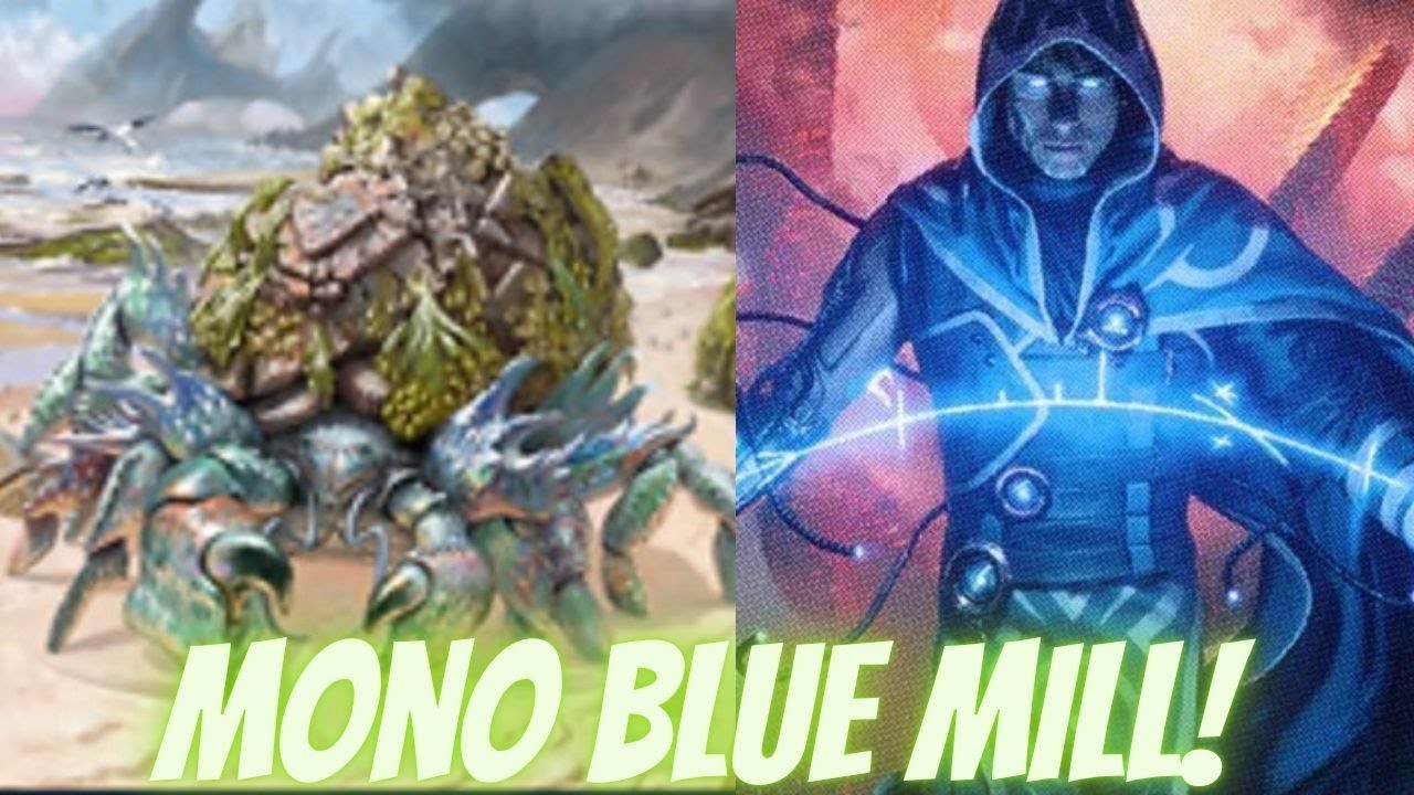 Mono Blue Mill Pioneer Deck! Mtg Arena