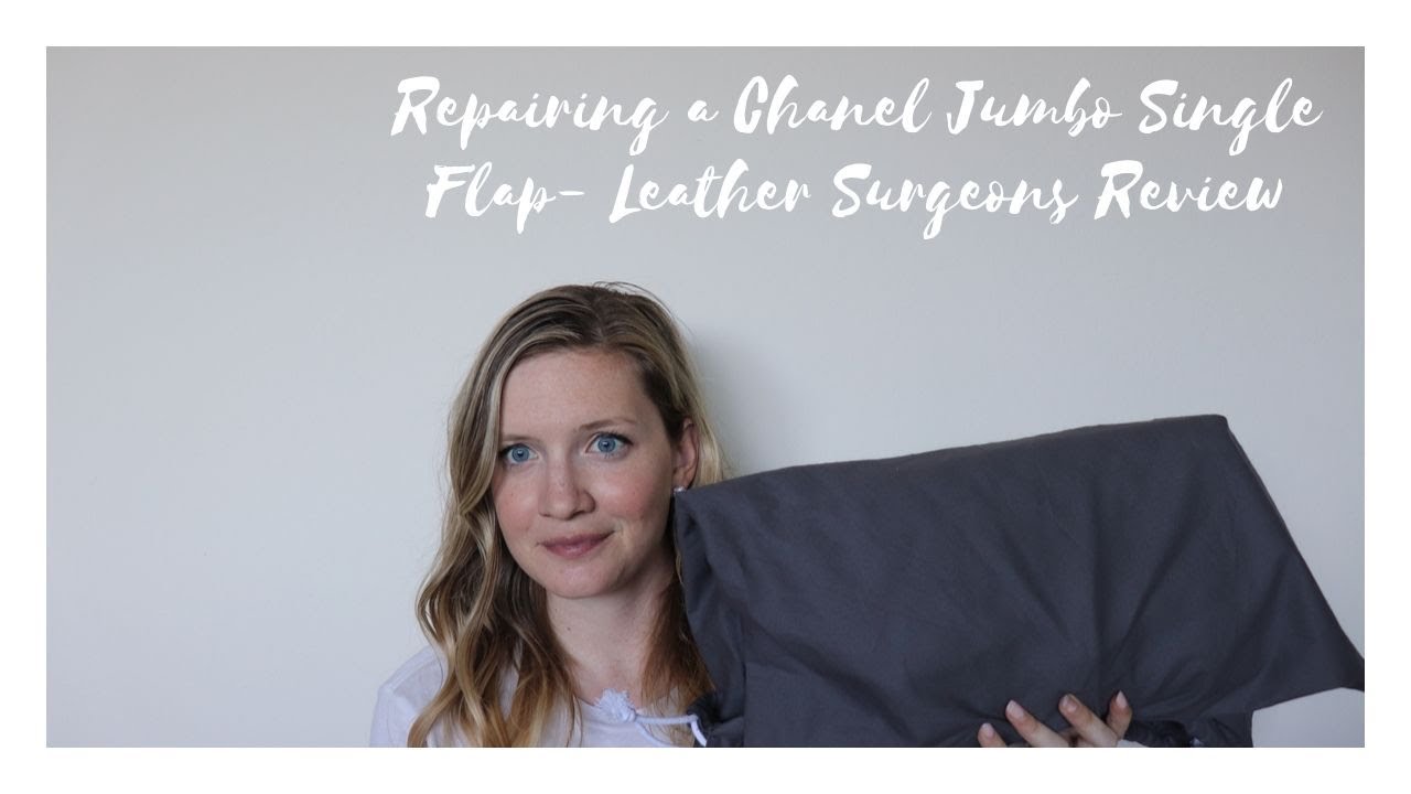 Repairing a Chanel Jumbo Single Flap- Leather Surgeons Review