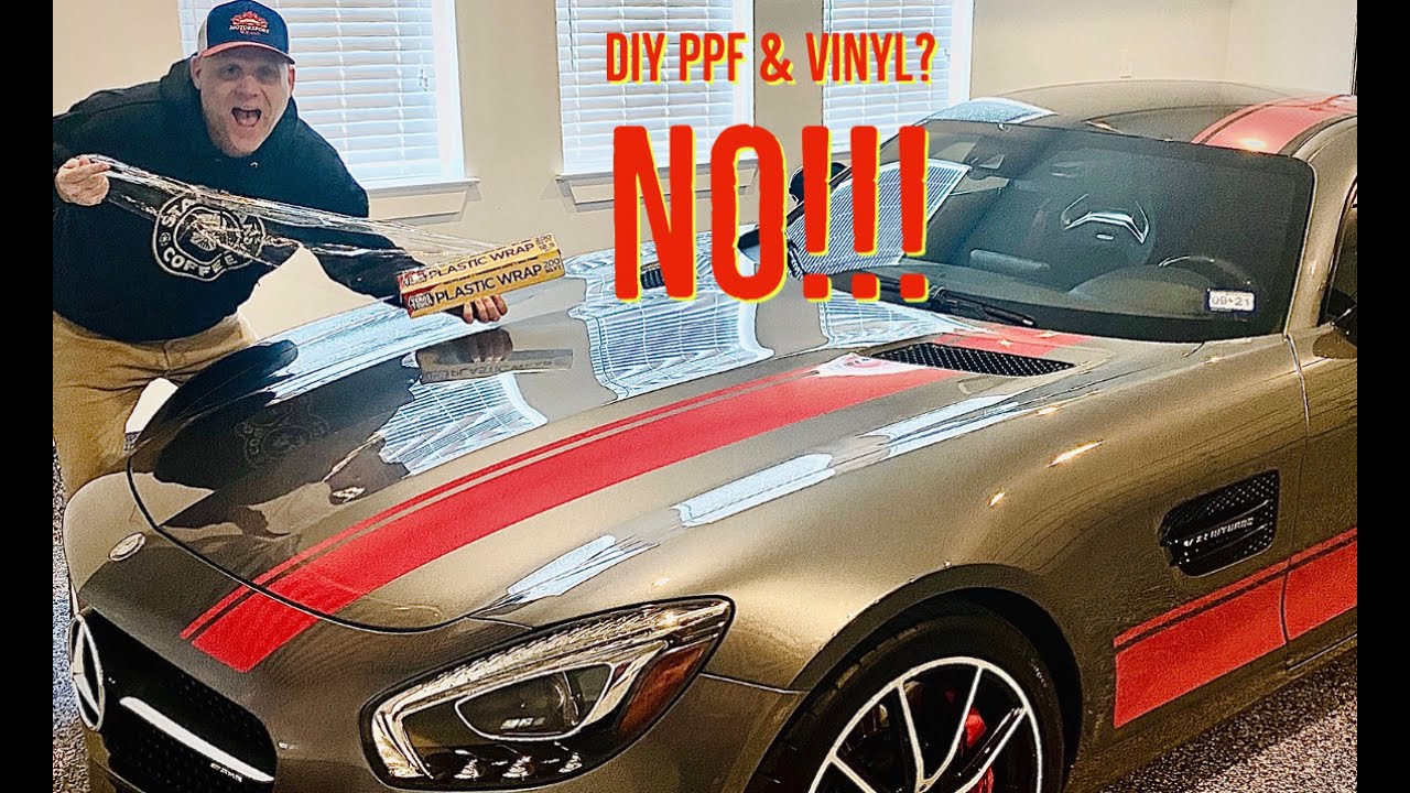 DIY PPF & Vinyl Racing Stripes - Not! The AMG GTS - Gets XPEL PPF and GT Style Racing Stripes