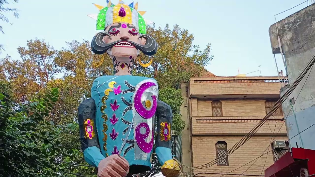 2024 Ravan Standing Up N Block West Patel Nagar Delhi #ravan2024 #nblockravan