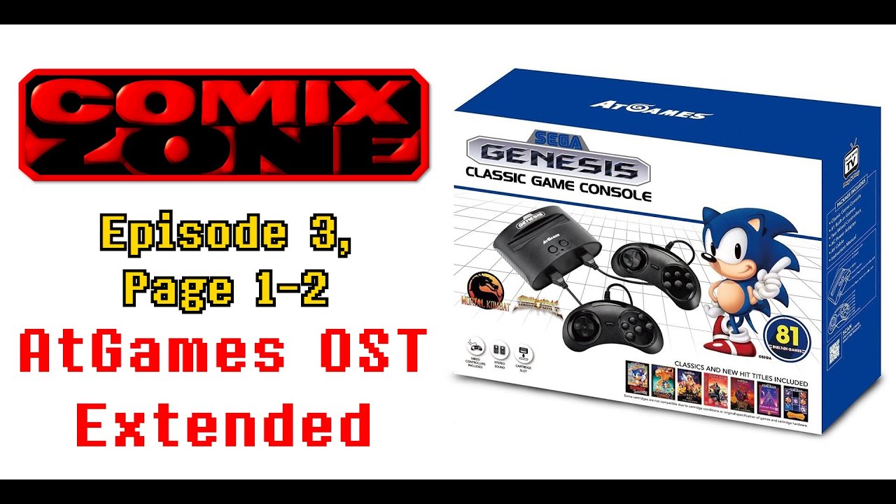 AtGames Extended: Episode 3, Page 1-2 (Comix Zone)