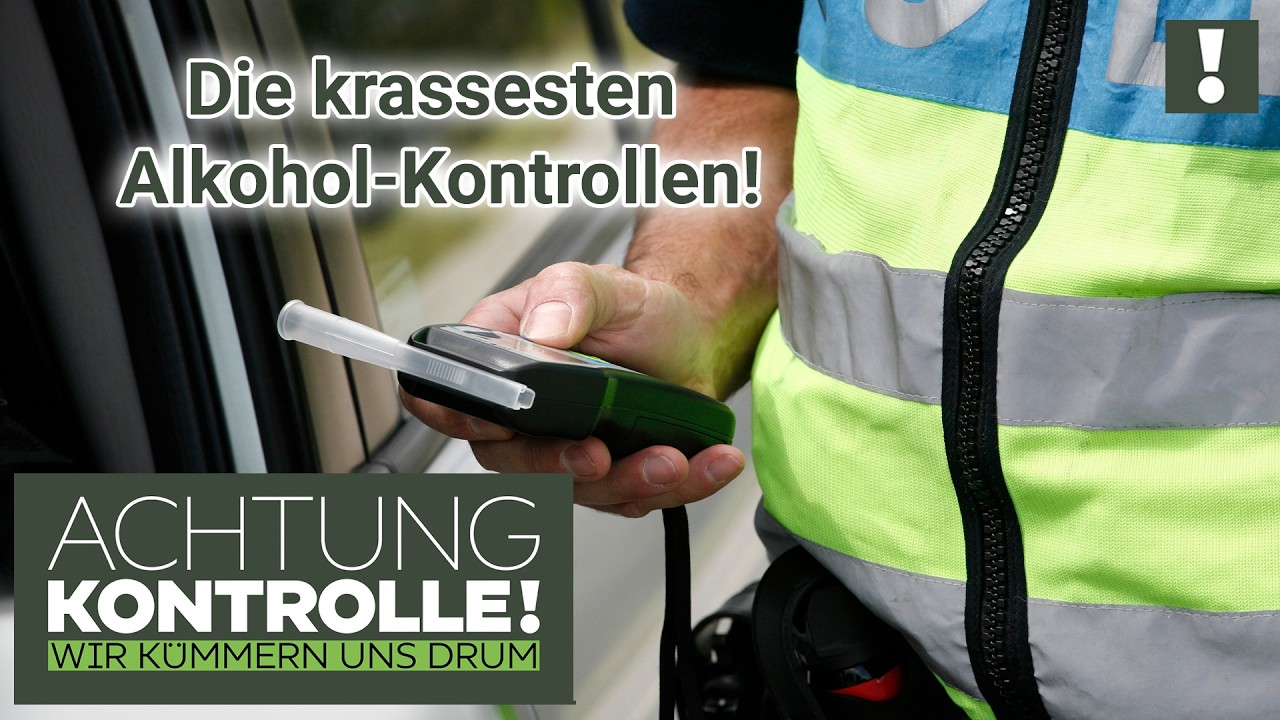 Betrunken am Steuer?! Die krassesten F&auml;lle mit alkoholisierten Fahrern! | Achtung Kontrolle
