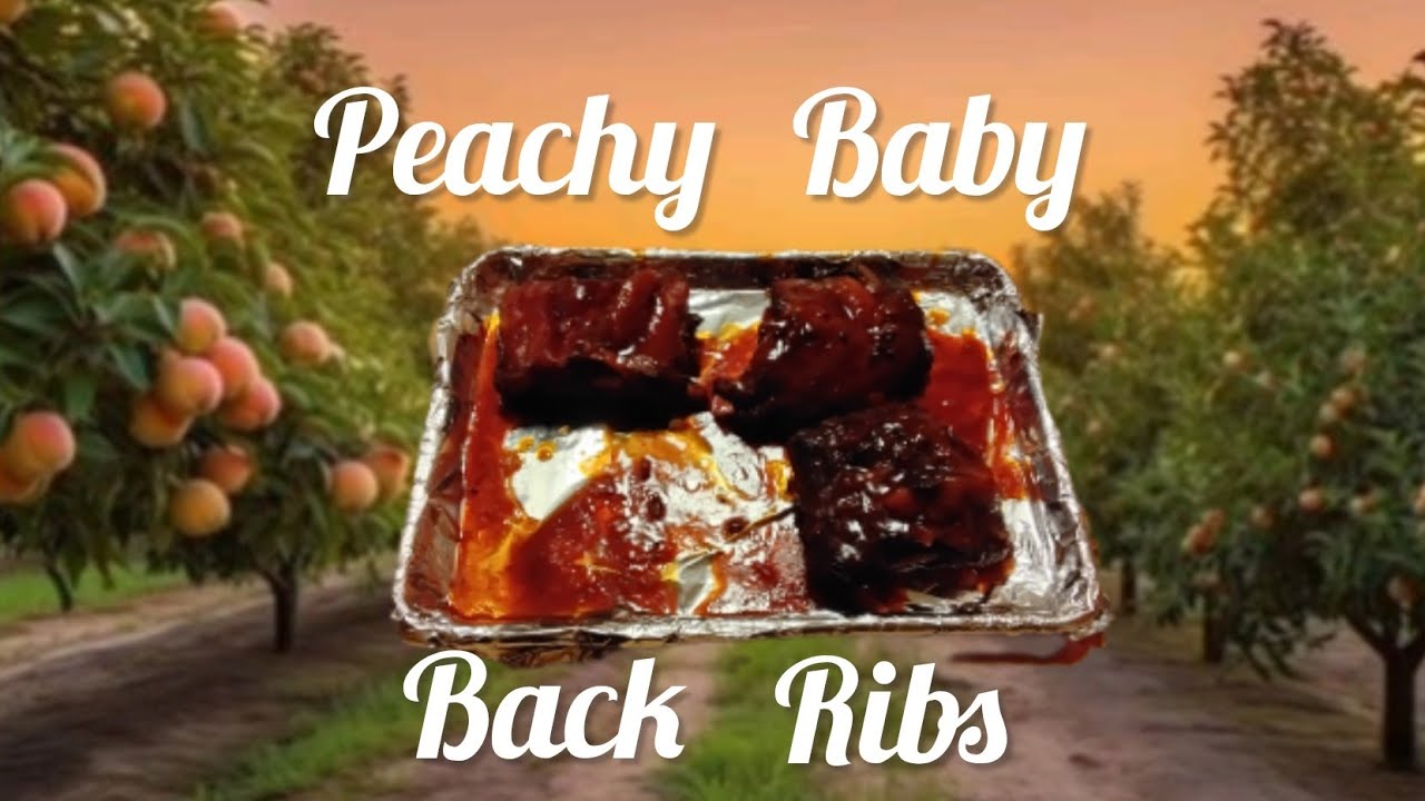 Peachy Baby Back Ribs | Best Crockpot Ribs 