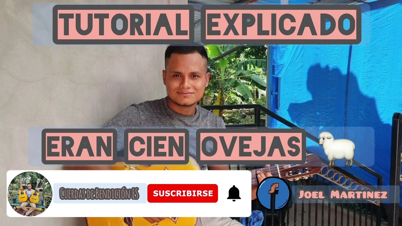 Eran Cien Ovejas 🙏❤ - Tutorial En Requinto 🎸🎵 - Visi&oacute;n Pastoral 🙏