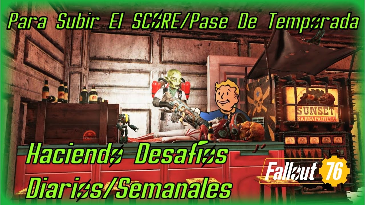 Haciendo Desafíos Diarios, Nueva Temporada #24 | Fallout 76