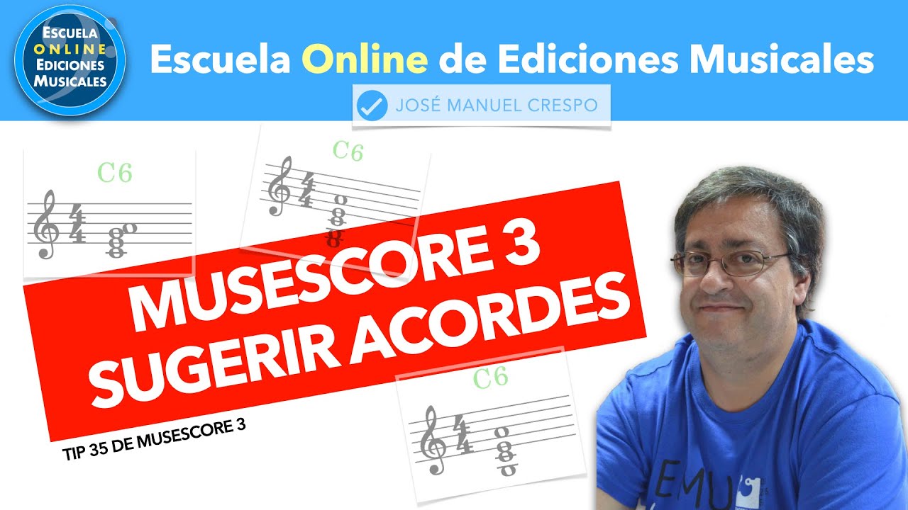 Sugerir Símbolos de Acordes en Musescore 3 - Tip 35