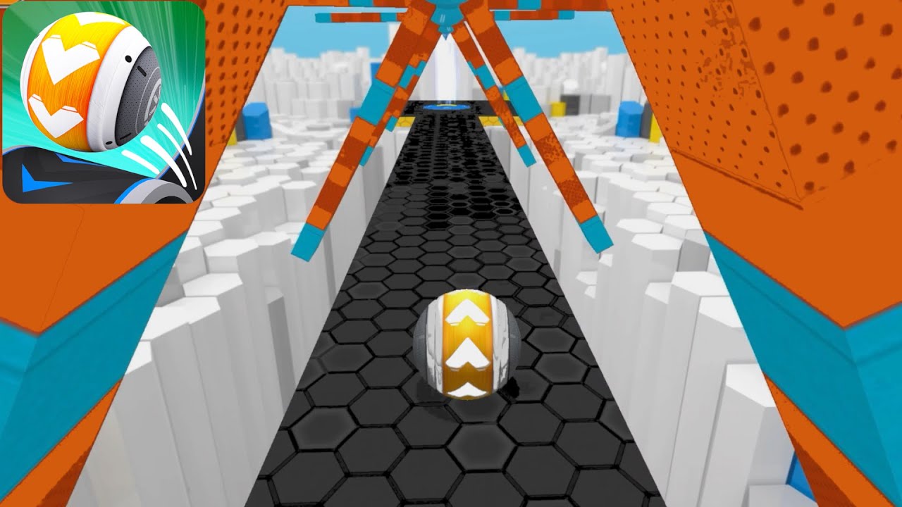 GYRO BALLS - LEVEL 54 NEW UPDATE Gameplay Android, iOS #37 GyroSphere Trials