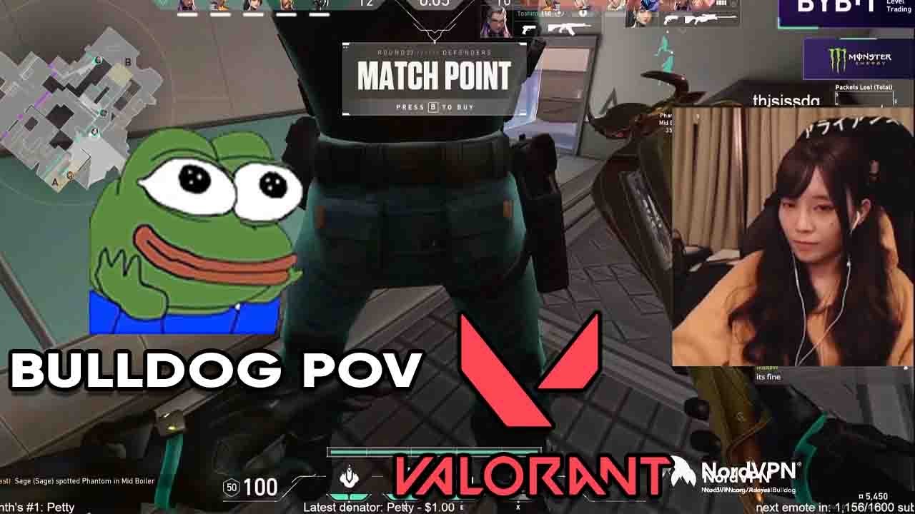 Watching Rae play Valorant