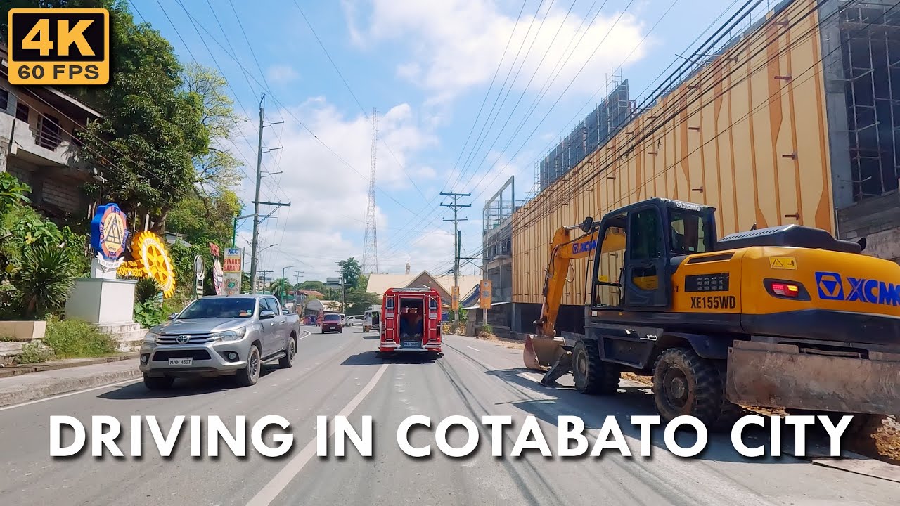 Wednesday Morning Drive | Daily Travel 341 | Driving in Cotabato City | 4K UltraHD 60fps
