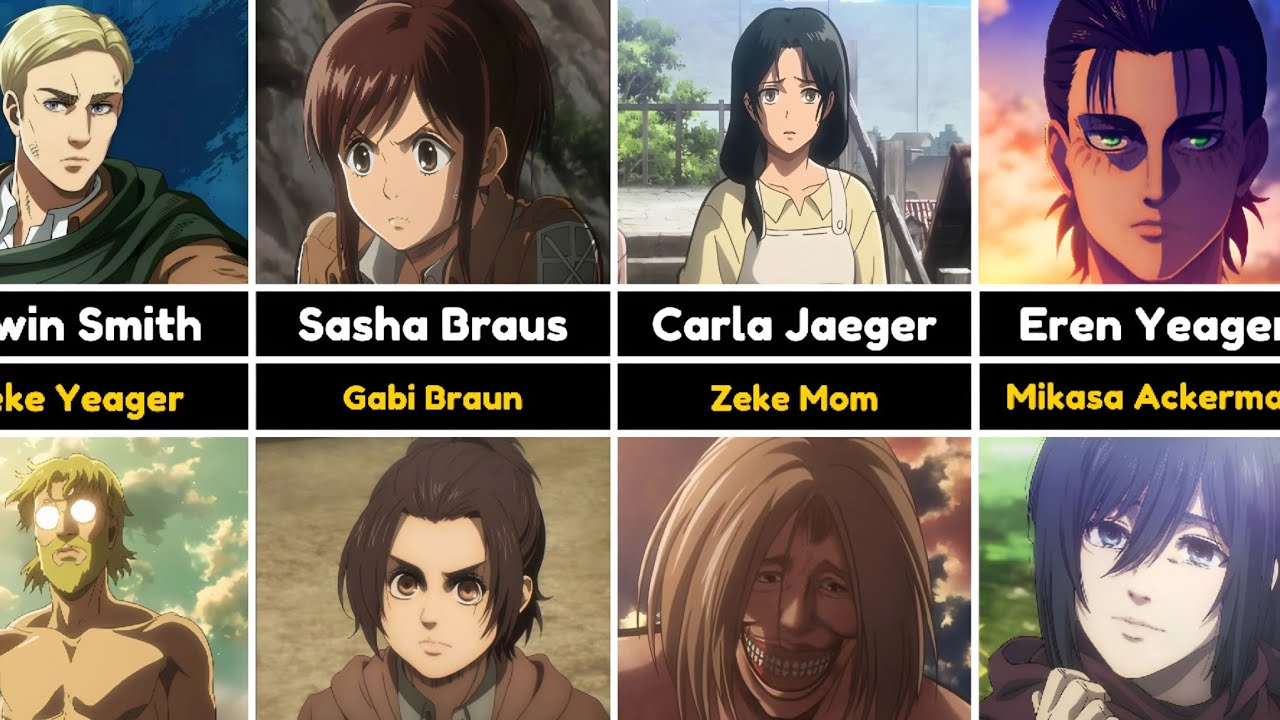 Who Killed Whom In Attack On Titan || Anime Gotcha 