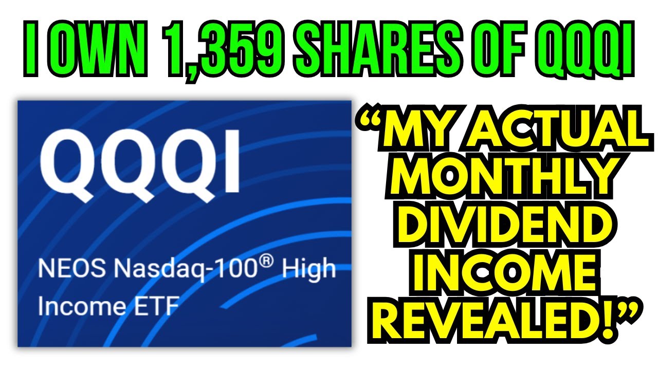 У меня 1359 акций QQQI — вот как на самом деле выглядят дивиденды!