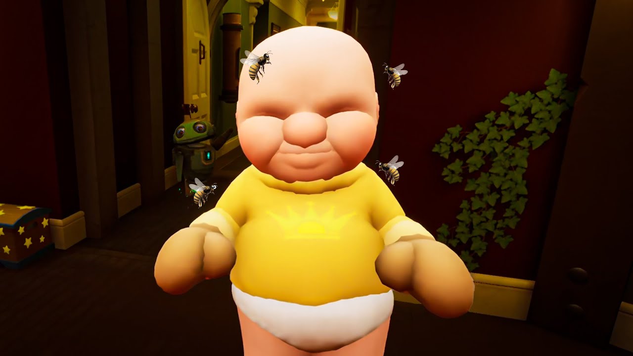 Co się stanie jak DZIECKO zostanie UŻĄDLONE 1000 razy... (Baby in Yellow)