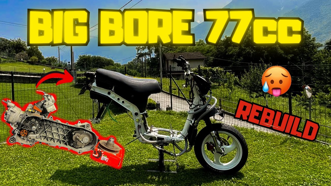 FULL REBUILD NRG big bore 77cc 🤯EP.1
