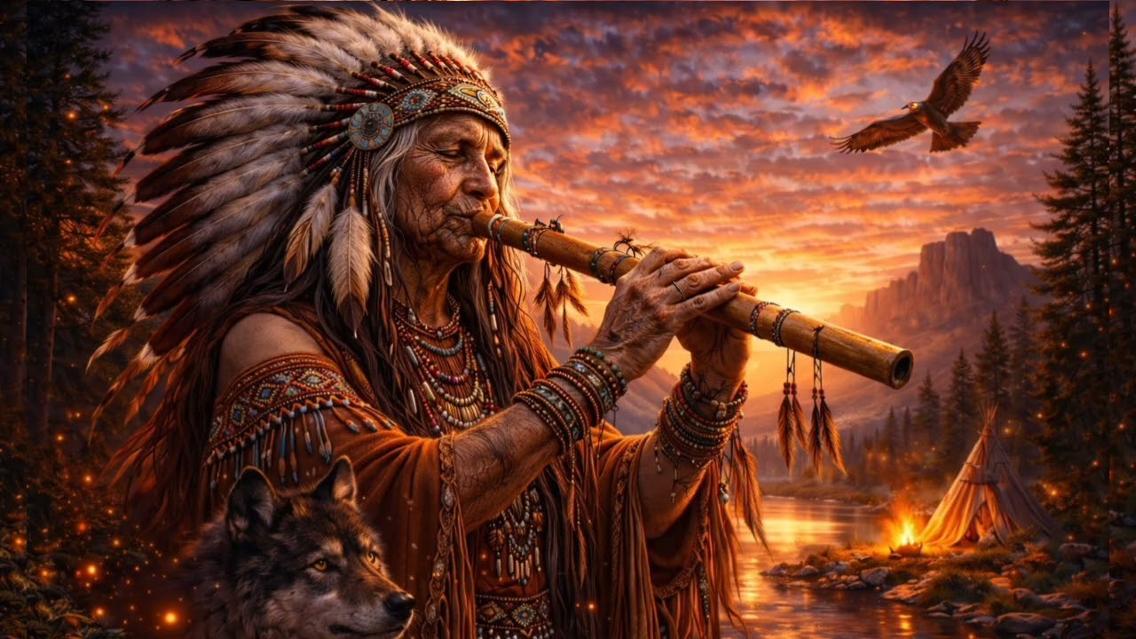 Native American flute | 🧘 Gentle meditation & mindful rest🌙  Deep reflection, inner healing & prayer