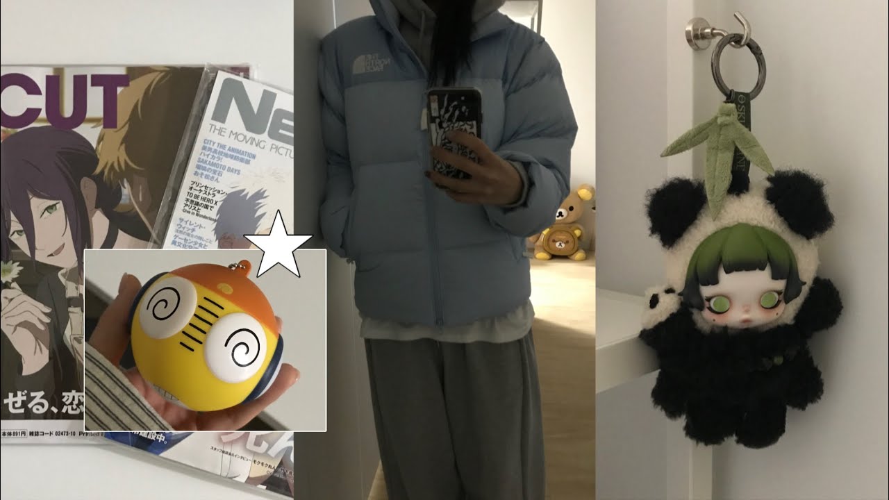 vlog • 오타쿠의 새로운 수집 취미 📥 미니 하울 ( 무이치로. 체인소맨. 스컬판다 ) 그리고 열심히 해먹었던 자취 집밥들