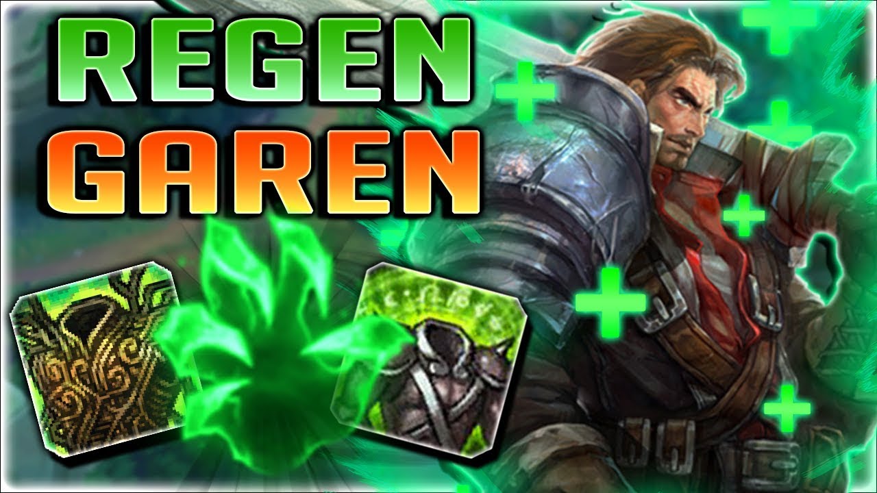 OUTLIVE ANYTHING WITH THIS OP REGEN GAREN BUILD!! NEW REGEN GAREN TOP - Season 8 League of Legends