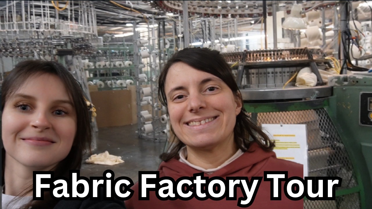 How sustainable fabrics are made: A tour of Montloup!