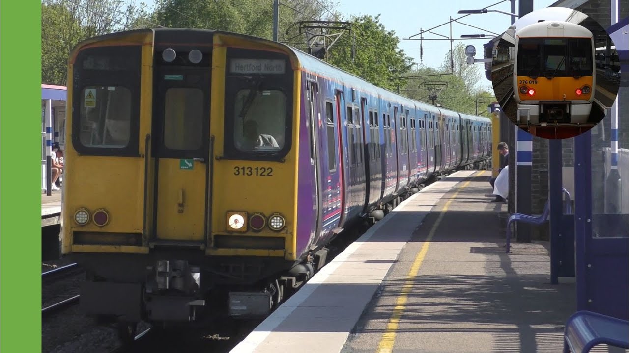 Trains at Cuffley