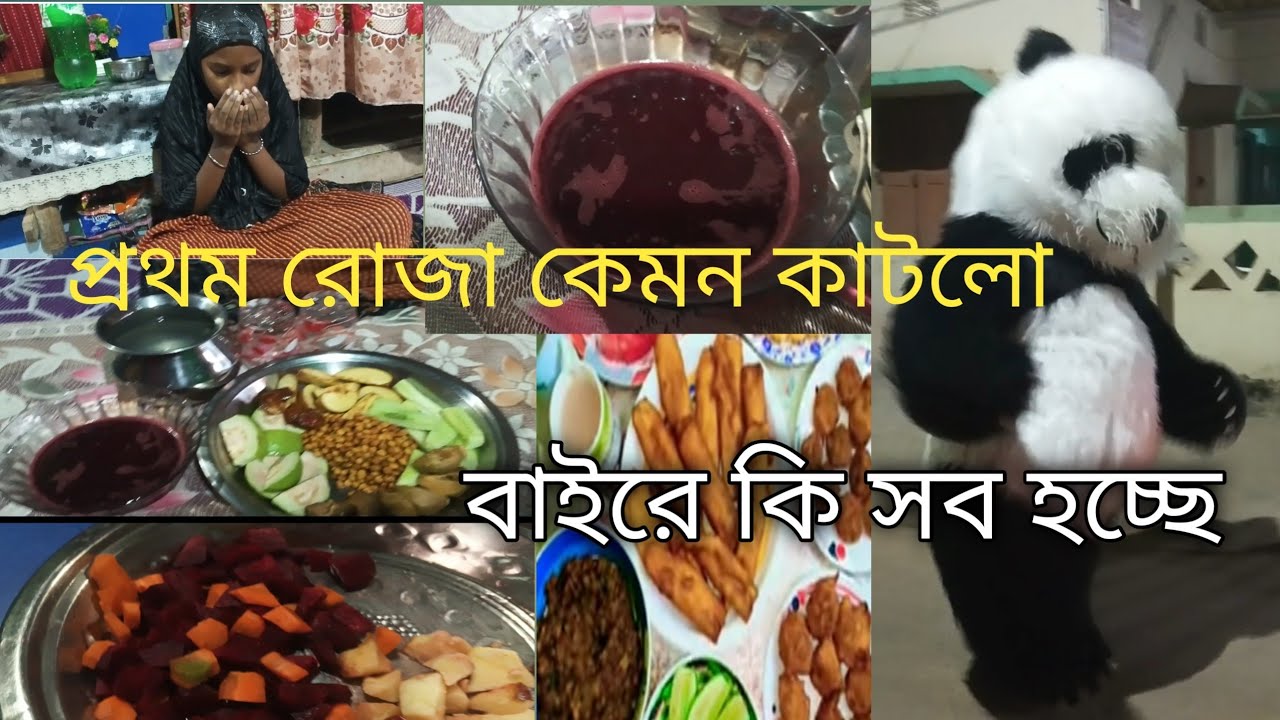 প্রথম রোজা কেমন কাটলো আমার🥰#ramadan blog#Ramadan#@skjummat786 