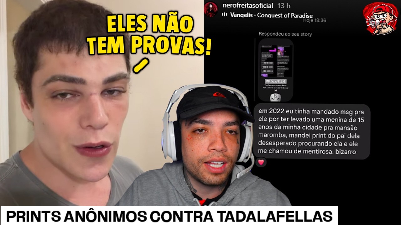 🚨 A CASA CAIU PRO TADALAFELLAS? Relatos PESADOS são expostos ( verdade ou difamação? )
