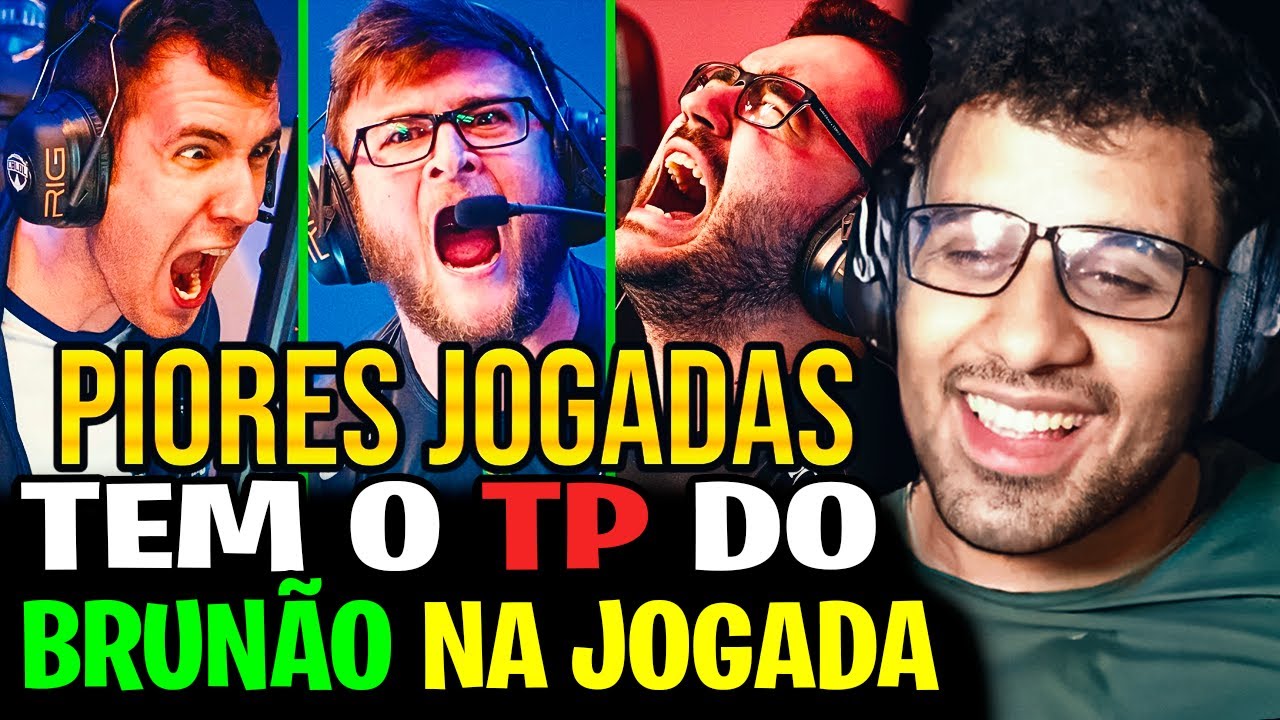 🚨 OS MOMENTOS DE PURA VERGONHA DENTRO DO CBLOL! ABSOLUT REAGE AS PIORES JOGADAS