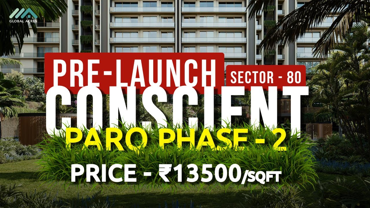 Pre-Launch by Grade A Developer - Conscient Pricing 13500 per sqft | 