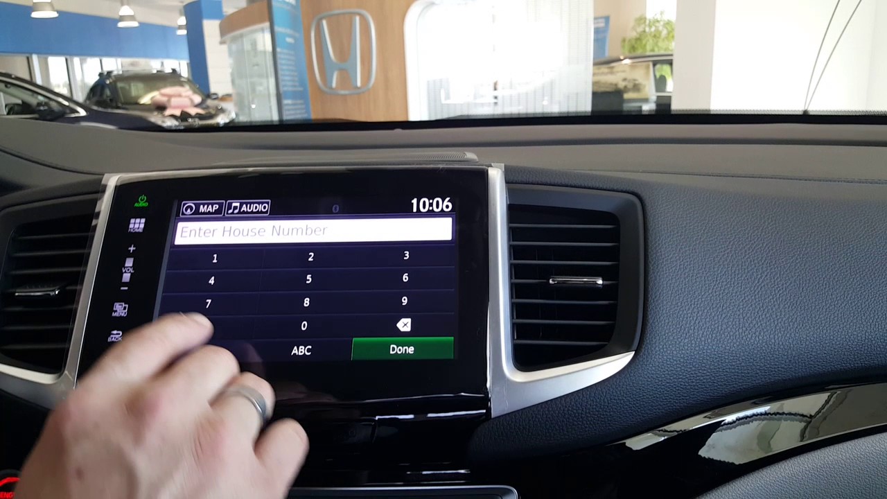 2016 Honda Pilot Navigation System