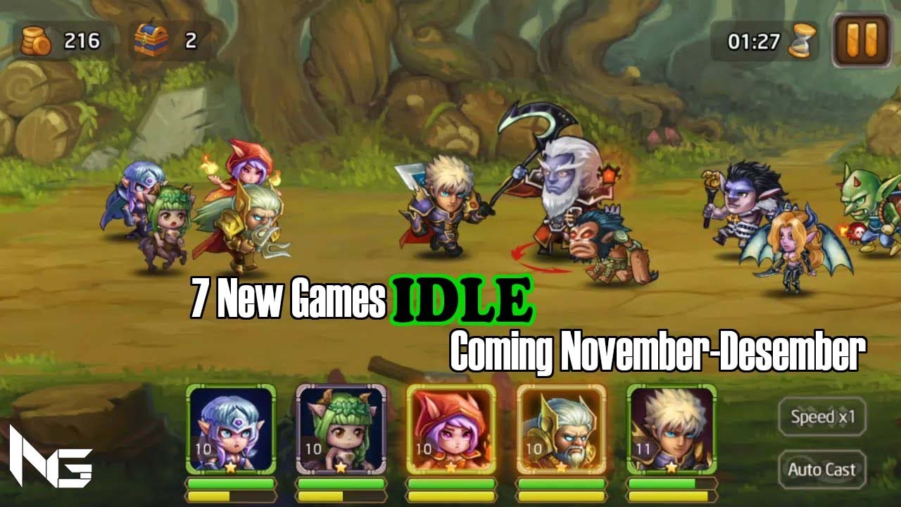 Top 7 New  Idle Games Android iOS Coming This November Desember 2022