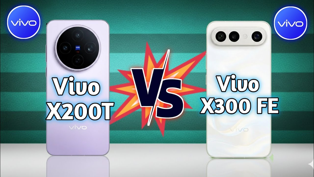 Vivo X200T vs Vivo X300 FE Full Comparison 🔥 Specs, Camera, Battery & Performance Test 2026