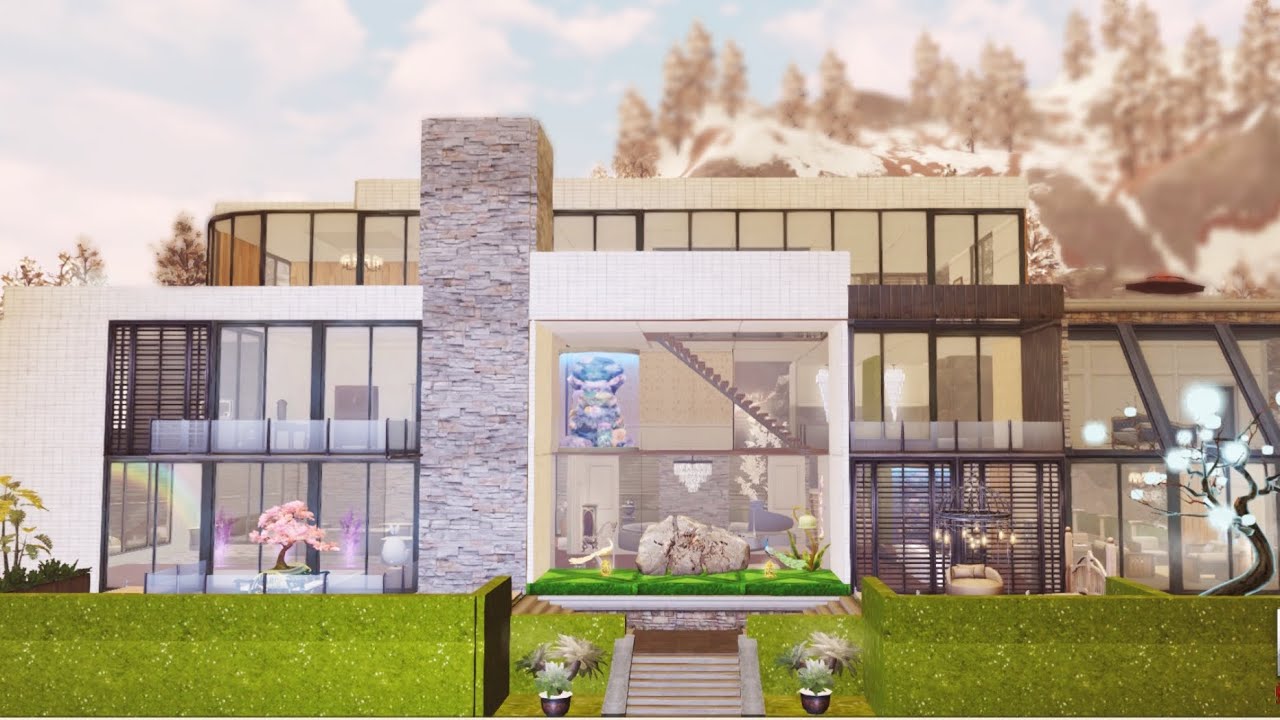 Lifeafter - Double Manor (Modern Design) + blueprint tutorial
