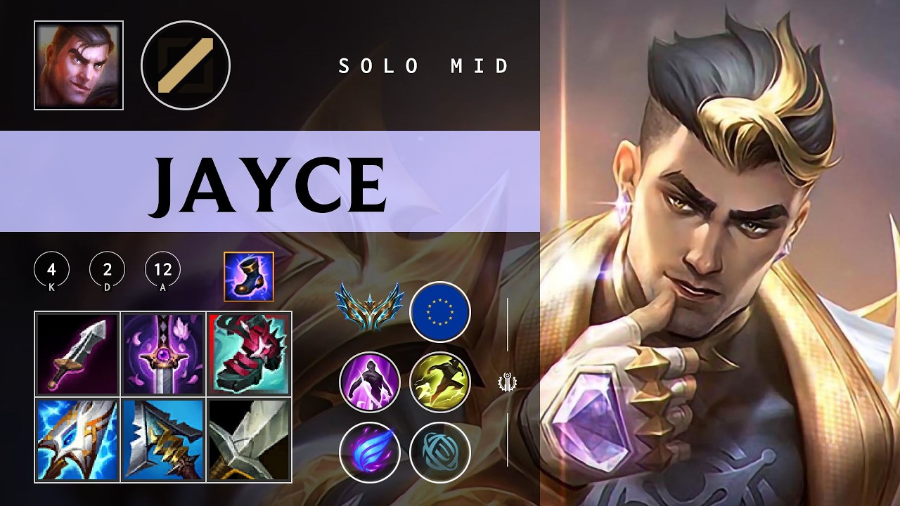 Jayce Mid vs Ahri - EUW Challenger Patch 26.05