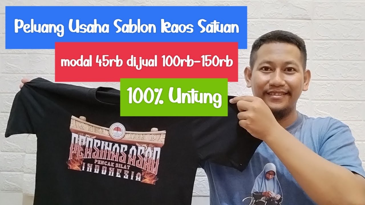 Usaha Sablon DTF Custom Satuan #dtf #sablon #sablonsatuan #dtfprinting #viral #viralvideo