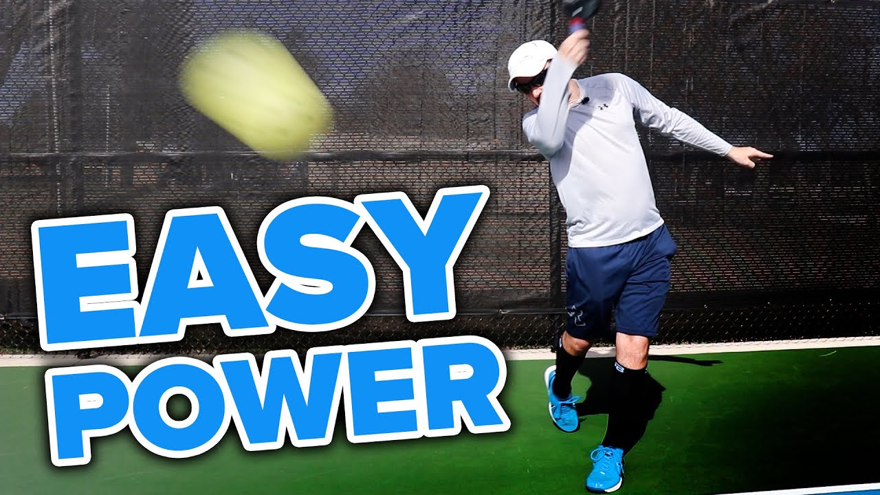 3 simple tips for a powerful pickleball serve