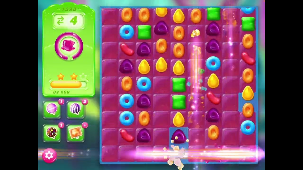 Jelly crush progression (and  annoying spread the jelly everywhere levels ￼)