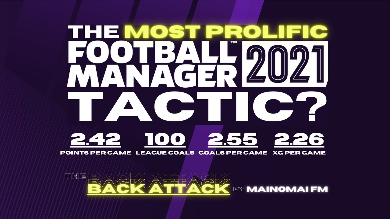 Highest Scoring Football Manager 2021 Tactic!? | The 