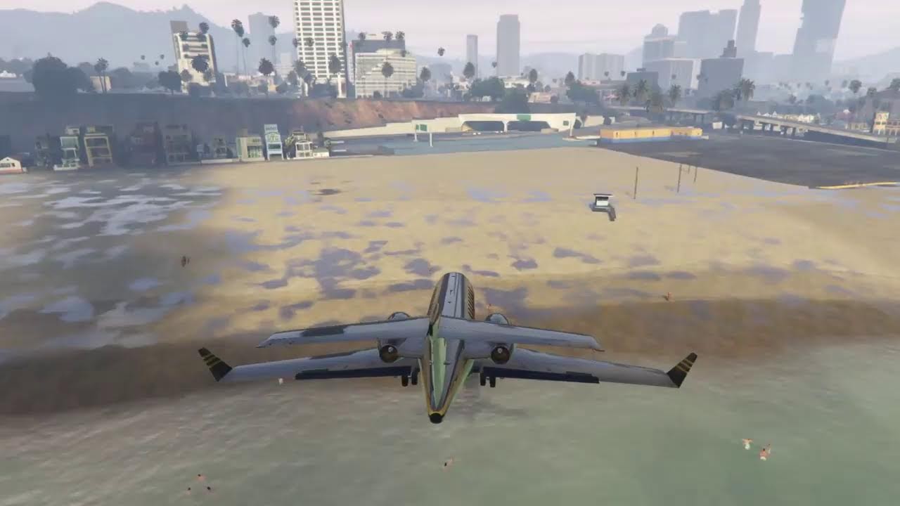 Running from the police (GTA5)