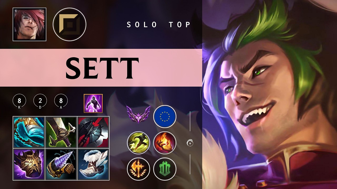 Sett Top vs Singed - EUW Master Patch 26.03