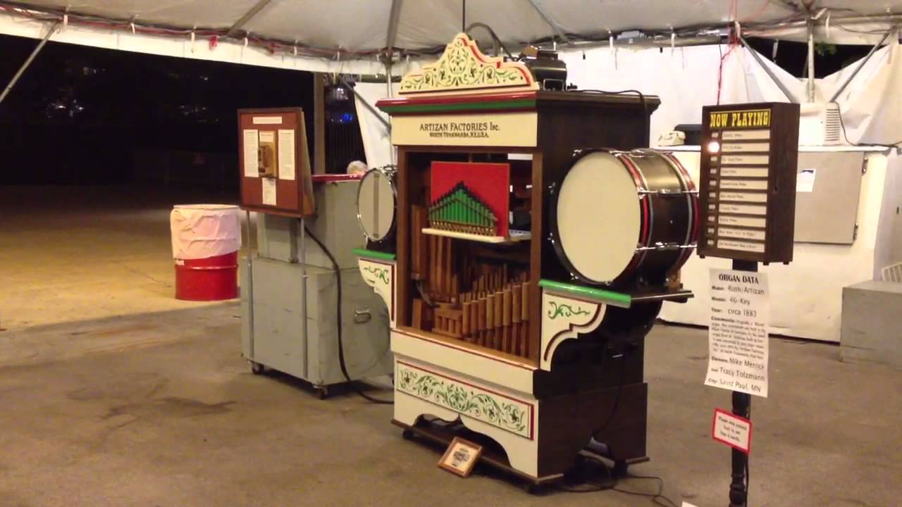46 Keyless Artizan-Ruth Band Organ plays music