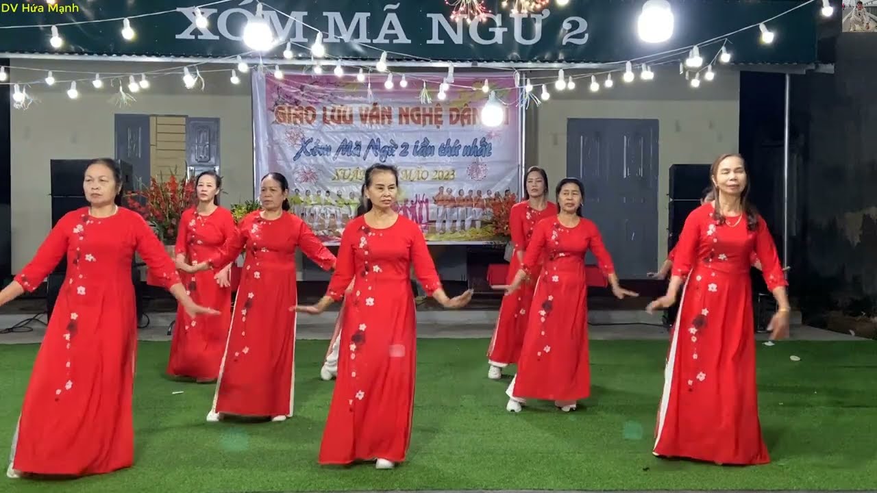 Tết Tết Tết Đến Rồi - CLB dân vũ dưỡng sinh Bãi Tre giao lưu xóm Mã Ngừ 2023