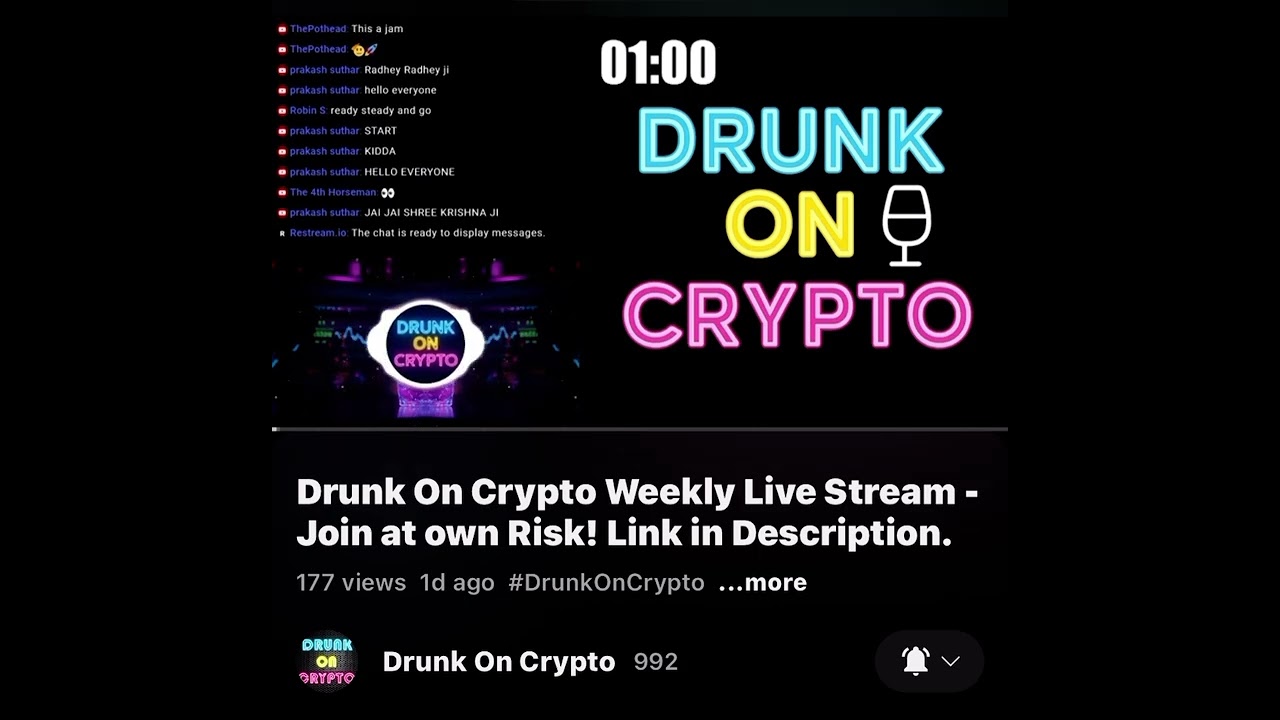 Drunk On Crypto 🙌
